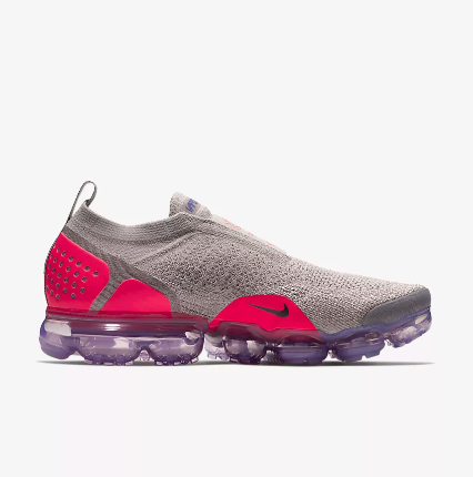 Women Nike Air VaporMax FK Moc Grey Red Shoes